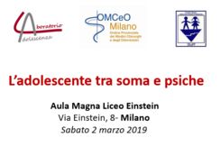 Convegno: L'Adolescente tra Soma e Psiche - Milano...