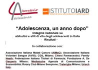 Adolescenza un anno dopo - risultati indagine 2021