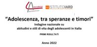 ADOLESCENZA TRA SPERANZE E TIMORI - RISULTATI INDA...