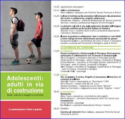 "Adolescenti: adulti in via di costruzione" - 22 f...